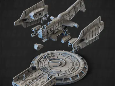 YARGH-N101 32mm and 15mm 3D print model