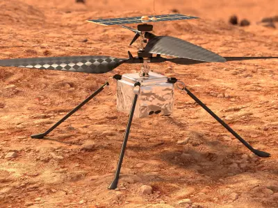Ingenuity Mars Helicopter 3D model
