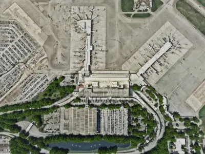 Palm Beach International Airport 3D model