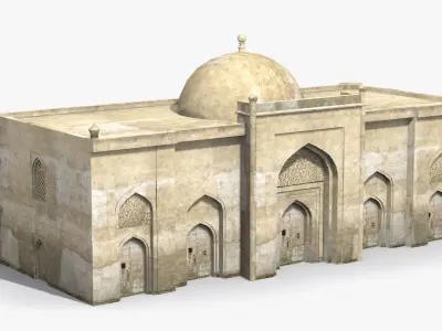 Arab x1 Low-poly 3D model