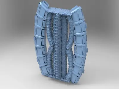 Cyberpunk Elite resort Tower 2  3D model