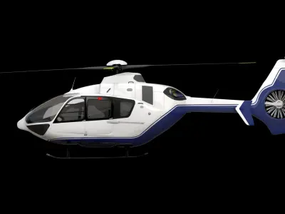 Helicopter Model 3D model