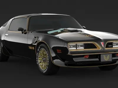 Pontiac Trans-Am 3D model