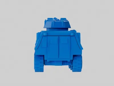 Lego Toy Tank 3D model