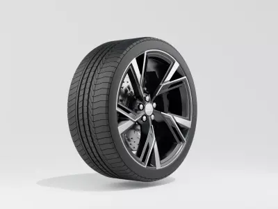 Audi RS6 Avant 2022 Wheel 3D model