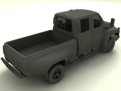 C4500 Crew Cab 3D model