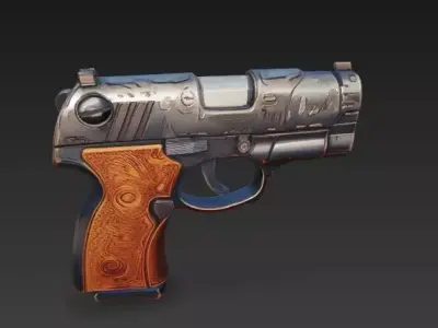 SIG Sauer P365 gun 3D model