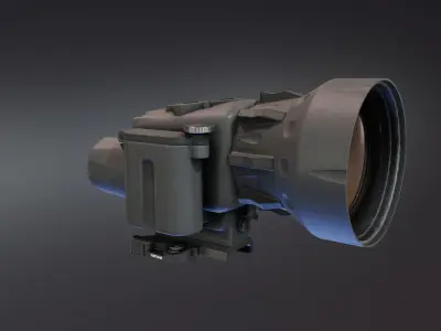 UTCx Thermal Weapon Sight Low-poly 3D model