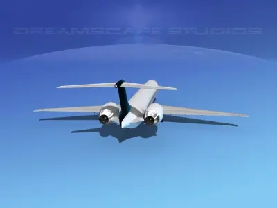 McDonnell Douglas MD-90 FastJet 3D model