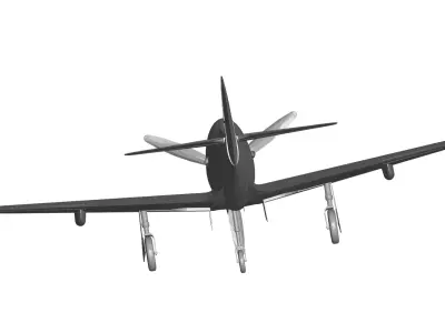 Bell P-39 Airacobra 3D model