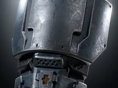 Halo Reach Commando Shoulder 3D print model