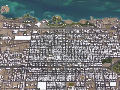 Khobar Low-poly 3D model