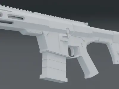 Zbroyar Z-10 UAR-10 Game-Ready Low-poly 3D model
