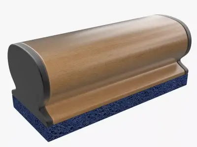 Blackboard Eraser 3D model