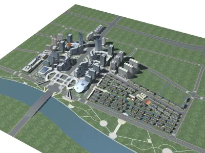 Office Building Collection 50 items Vol8 3D model