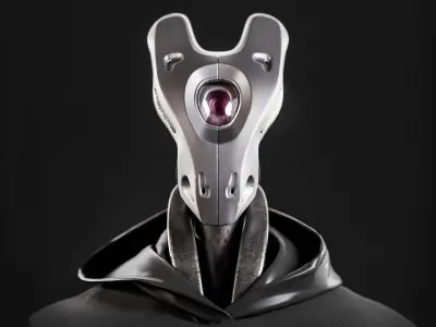 Urban Android - Cyberpunk Robot Free 3D model