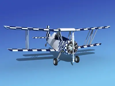 Grumman G-164 AgCat V14 Sport 3D model