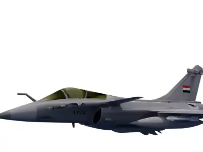 Egyptian Rafale 3D model