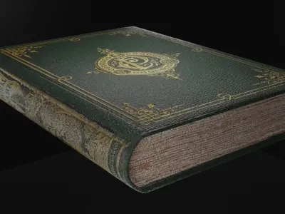 books book Free low-poly 3D model