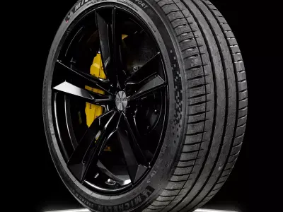 Michelin Pilot Sport EV 255 40 R21 102Y 3D model