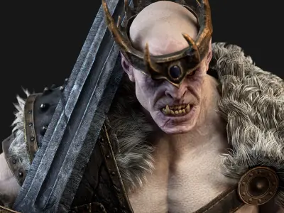 Orc Marauder 3D model