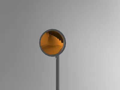 Elevated Runway Approach Lighting Free 3D model