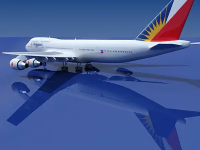 Air Philippine Airlines 3D model