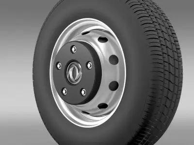 DongFeng Captain wheel 3D model