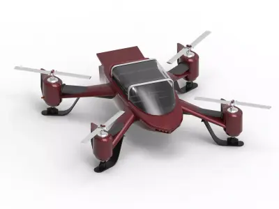 AXIX SKYRIDER Low-poly 3D model