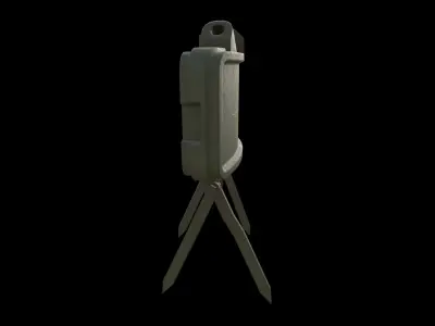 claymore 3D model get