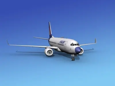 Boeing 737-700ER Malev Hungarian Airlines 3D model