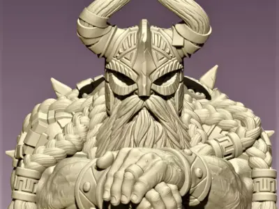 DWARF GUARD 3D print model