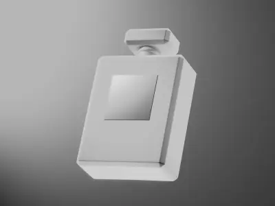 Chanelle No 5 Fragrance Free 3D Model Free 3D model