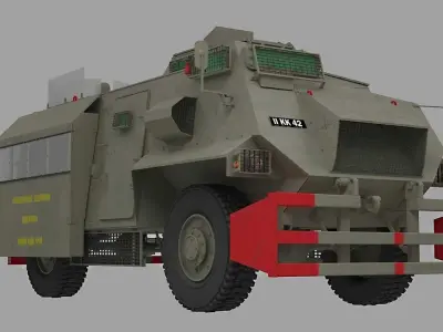 AT 105 SAXON PATROL - NORTHERN IRELAND 3D model