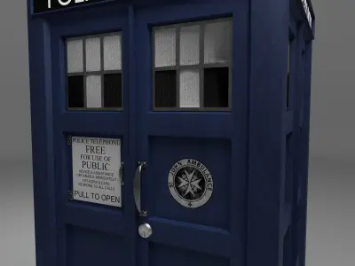 TARDIS Free 3D model