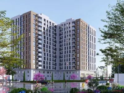 residential Low-poly 3D model