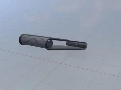 Conveyor belt system with shape key animation Low-Poly Low-poly 3D model