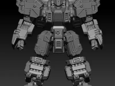 Front Mission Wanzer 3D print model