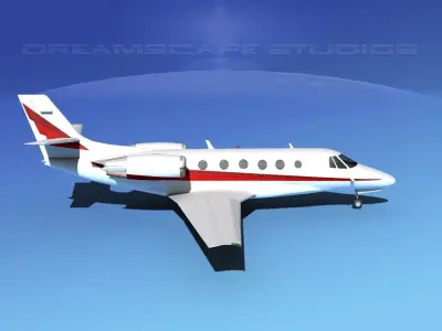Cessna C560XL Citation V10 3D model