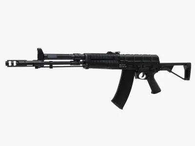 Assault rifle AEK 971 3D model
