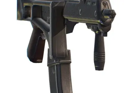 Shooting Weapons Heckler  Koch G36C Low-poly 3D model