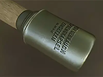 German Handgrenade WW2 Low-poly 3D model