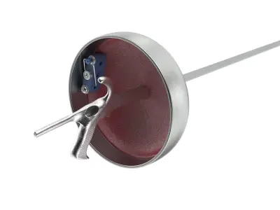 Epee Sword Low-poly 3D model