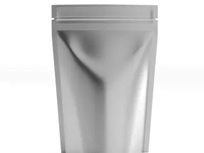 3D Stand-Up Pouch Model 3D model