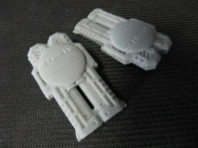 CHIBI-TECH SD - SARV-V DUO GUNPOD          3D print model