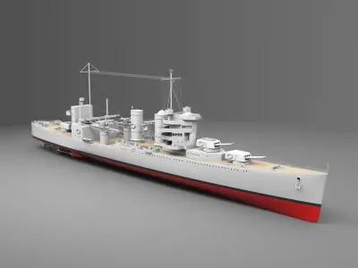 USS New Orleans 3D model