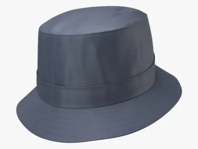 Bucket Hat PBR Low-poly 3D model