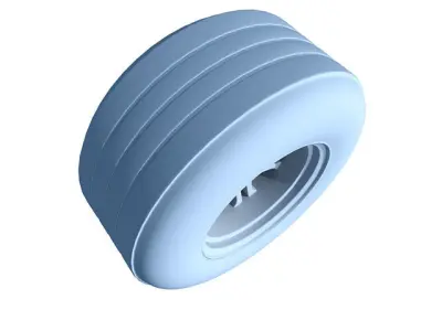 Free 3D Tire Model Free 3D model