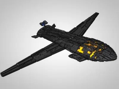 The Nightcrawler - Space Breaker Version 3D model