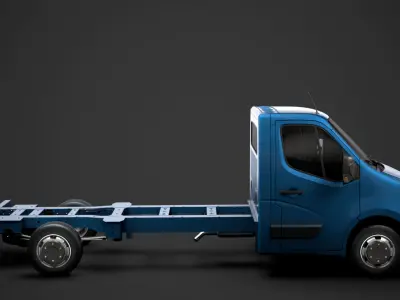 Opel Movano SingleCab SW E30 Chassis 2020 3D model